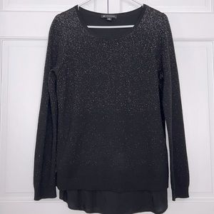 INC Sparkly Sweater Blouse
